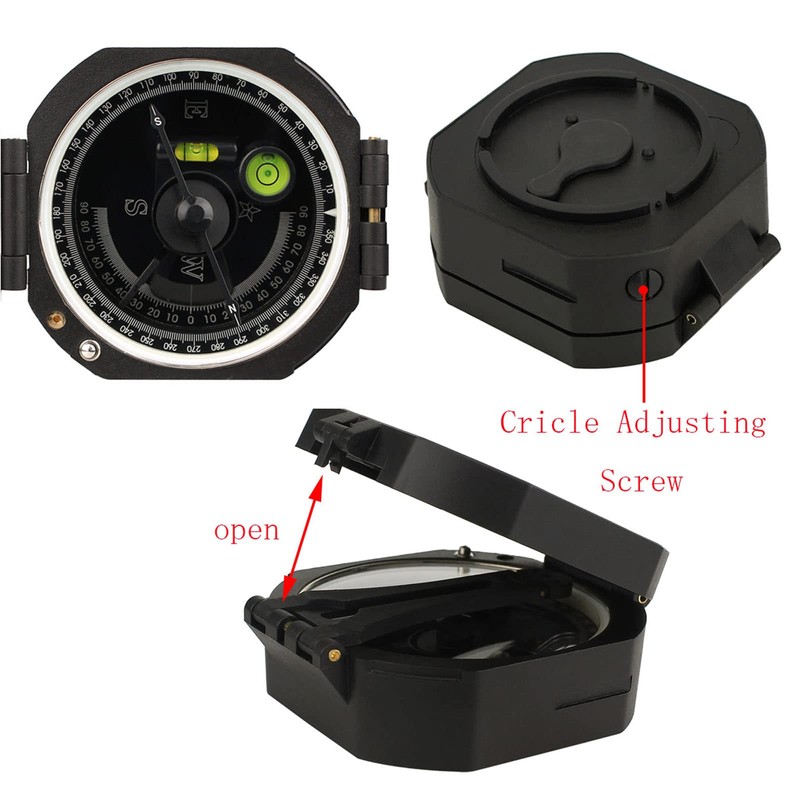 Svbony Pocket Compass Waterproof Compass for Camping Hiking Travel
