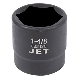 JET 1/2" DR x 1-1/8" Standard Impact Socket - 6 pt