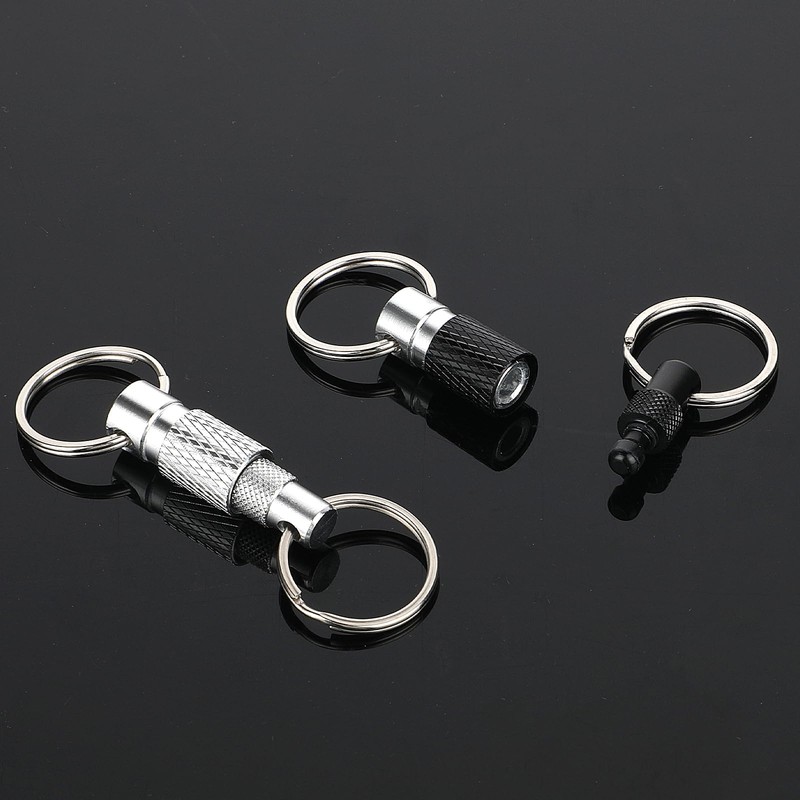 InnoHHustle Pack of 2 Removable Key Chains Quick Release Key