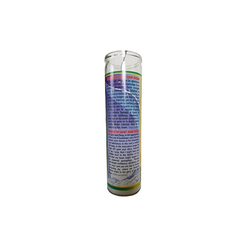 San Juan Diego (Saint Juan Diego) Pillar Devotional Candle