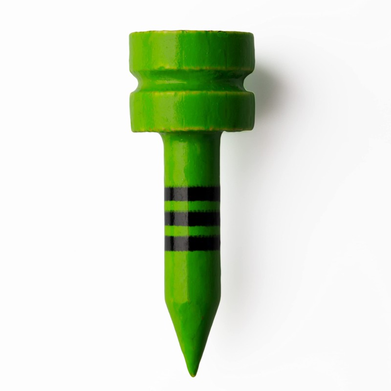 Green Swing Bamboo Golf Tees 25mm | Strong Sustainable Biodegradable