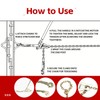 Zwinz Heavy Duty Galvanized Steel Wire Fence Stretcher Tool, Wire