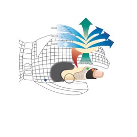 Swany Men's X-Cell 2.1 Sports Moisture-Wicking Quick-Drying Warm Durable Flexible Leather Winter Gloves, Black, Medium