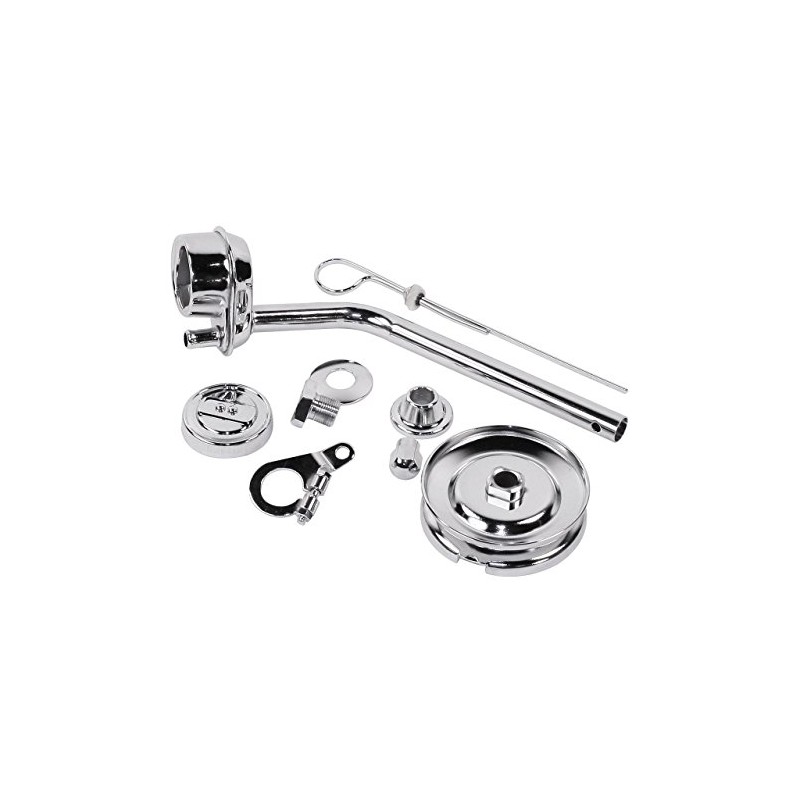 Deluxe Chrome Dress Up Kit, For Aircooled VW Engines, Compatible