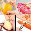 Potato Peeler Vegetable Peeler Include Orange Citrus Peelers, Ergonomic Non-Slip