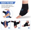 NEWGO Ankle Ice Pack Wrap Reusable Hot Cold Compress Foot