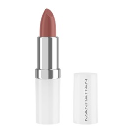 Manhattan Lasting Perfection Satin Lipstick 230 Hip Hazelnut Lipstick for Intense, Long-Lasting Colour and Moisturising Care