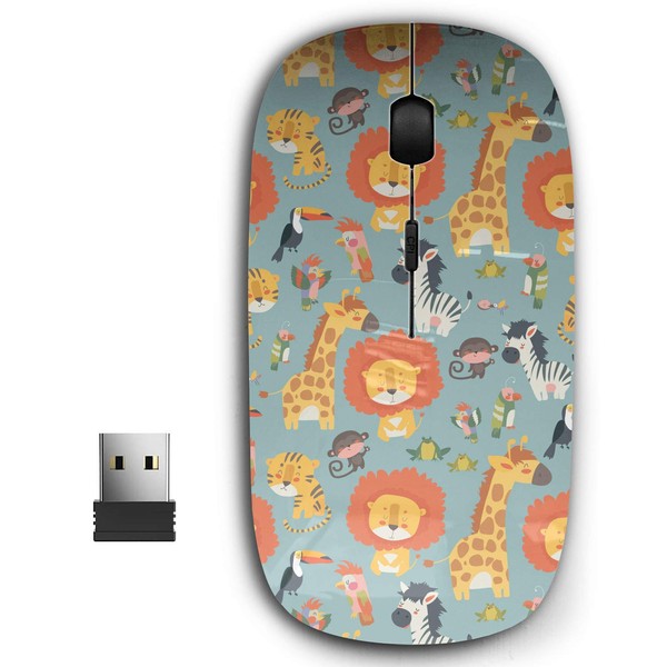 2.4G Ergonomic Portable USB Wireless Mouse for PC, Laptop, Computer,