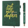 Jetec 2 Pcs Book Lovers Gift Just One More Chapter