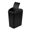 Qqbine 20 Litre Swing Top Bin Small, Plastic Trash Can