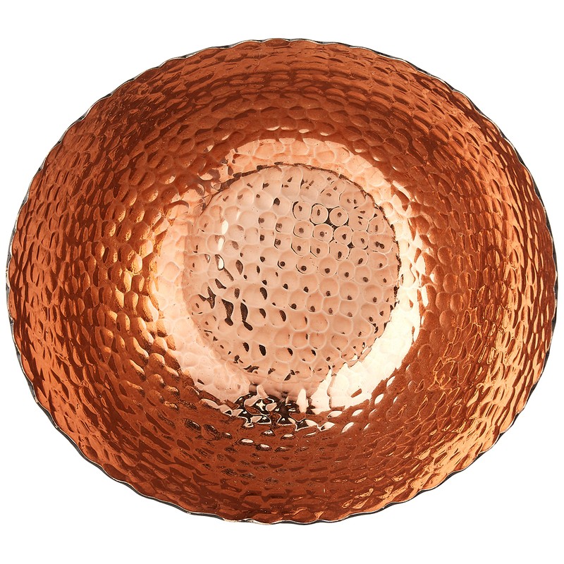 Elegance Eclipse Bowl, 7.25" x 6.5", Black/Copper