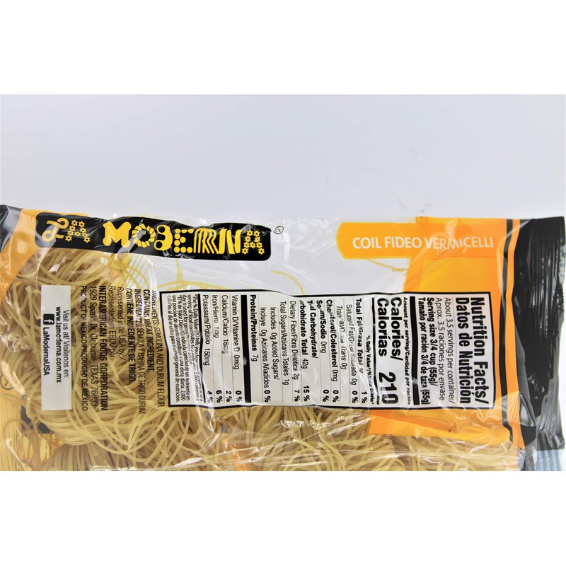 La Moderna Pasta Vermicelli Coiled