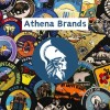 Athena Brands Canoes Patch Embroidered Hook Loop Applique Nature Souvenir