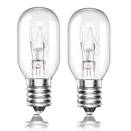 Blakapoo E12 T20 Salt Lamp Bulbs 25W 120V Original Salt Lamp E12 Base Replacement Himalayan Salt Lamps,Salt Lamps Baskets,Plug-in Wax Warmers,Night Lights (Pack of 2)