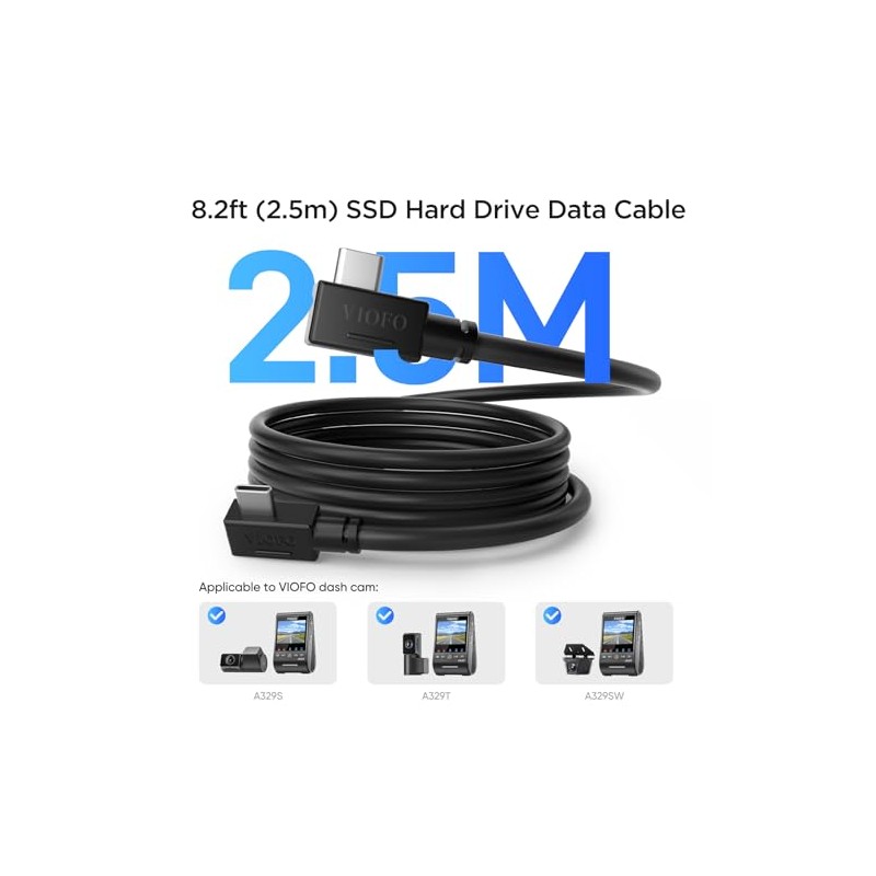 VIOFO Cable de conexión de datos de disco duro SSD