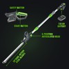 Pole Hedge Trimmer Cordless 20V with Battery Powered 20-Inch Electric