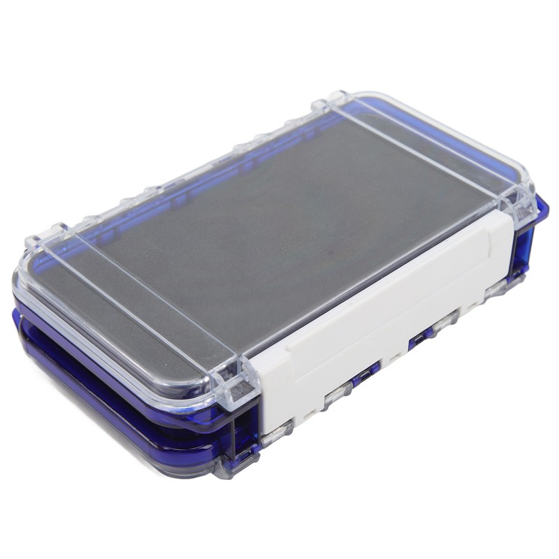 Fishing Lure Box Double Sided Detachable Transparent Waterproof Multi Purpose