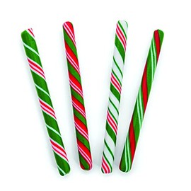 Candy Canes (80 individually wrapped sticks) Fun for parties, weddings and gender reveal (Christmas)