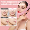 Wiederverwendbare V-Linienmaske, Doppelkinn Entferner Lifting-Maske, Doppelkinn Reduzierer Gesichtslifting Bandage, V-Linien