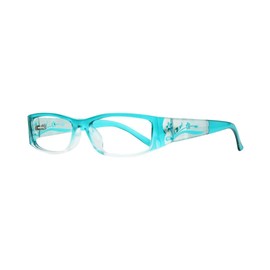 EYEBOGO Kaylee Stylish Reading Glasses for Women - Women's Reading Glasses with Timeless Design - (Aqua, 0.50)