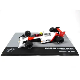 OPO 10 - Formula 1 Car 1/43 Compatible with McLaren MP4/5#1 Ayrton Senna Winner Germany GP F1 1989 (724) (copie)