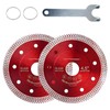 Tayfeim 4.5" Diamond Porcelain Cutting Blade for Angle Grinder, Grinder