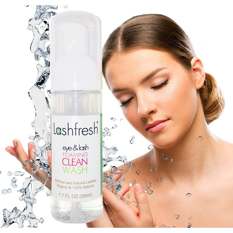 Lashfresh Foaming Clean Wash for Eyelash Extensions and Natural Lashes