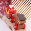Bigjigs Rail Weihnachtsschlitten mit Rentieren