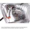 GOOFIT Headlight Head Light Lamp Assembly Replacement for 50cc 70cc