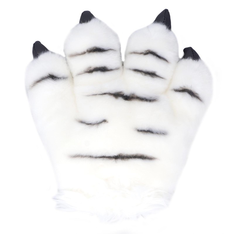 Simulation Animal Claw Gloves Cute Tiger Claw Plush Gloves Werewolf