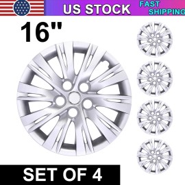 Unbranded Premium Replica 16" Wheel Cover Silver Hubcap for Toyota Camry 2012 2013-14
