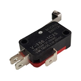 Limit Switch V-156-1C25 SPDT Switch for Arduino, ESP32, ESP8266, Raspberry Pi, 2 Pieces
