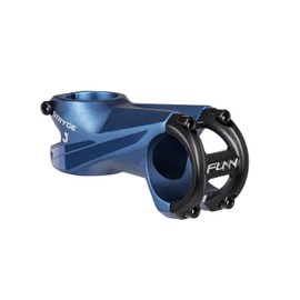 FUNN Stryge Attacco Manubrio con Inclinazione di -5 Gradi - Lunghezza 75mm con Morsetto da 35mm, Attacco Manubrio per Mountain Bike e Bicicletta da Strada (Blu)