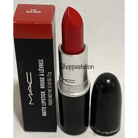MAC Matte Lipstick Shade 640 RED ROCK Full Size .1oz / 3g New In Box