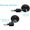 PAIR Of High Quality Black CNC Machined Aluminium Round Bar