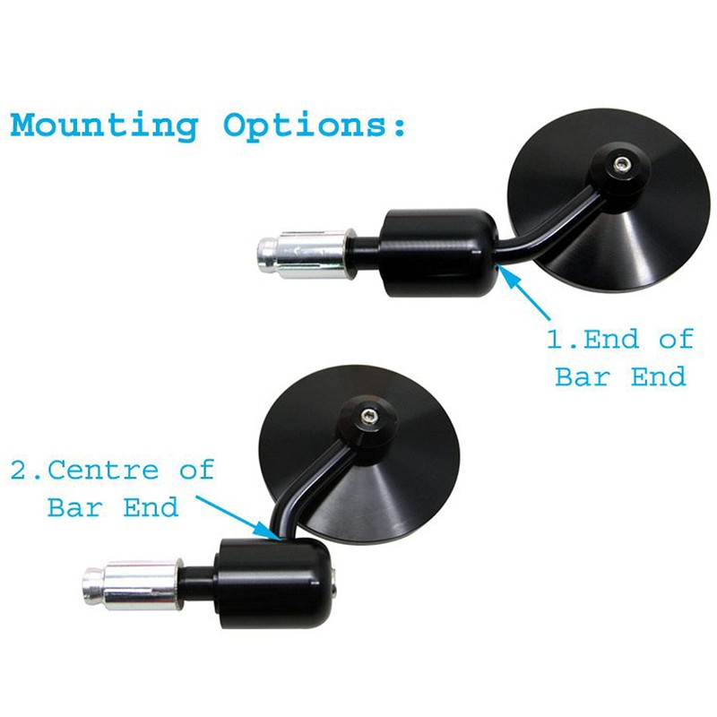 PAIR Of High Quality Black CNC Machined Aluminium Round Bar