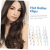Gatuida 24pcs Hot Roller Clips Set U Shaped Replacement Clips