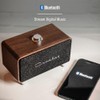 Crosley CR3049A-WA Stanza Portable Rechargeable Bluetooth Speaker, Walnut