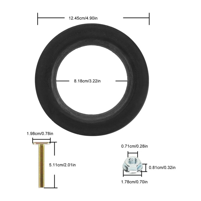 RV Toilet Flange Seal Kit, RV Toilet Seal Kit Easy