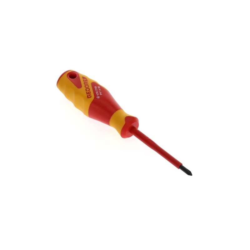 GEDORE VDE Screwdriver Phillips PH1, Screwdriver 1000 V Insulated, Length