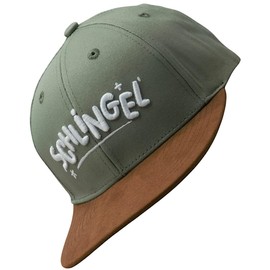 Bexxwell Children's Snapback Cap Sling (Junior, Kids, Optimal Fit, Cap, Boys, Unisex), Green, Unit size