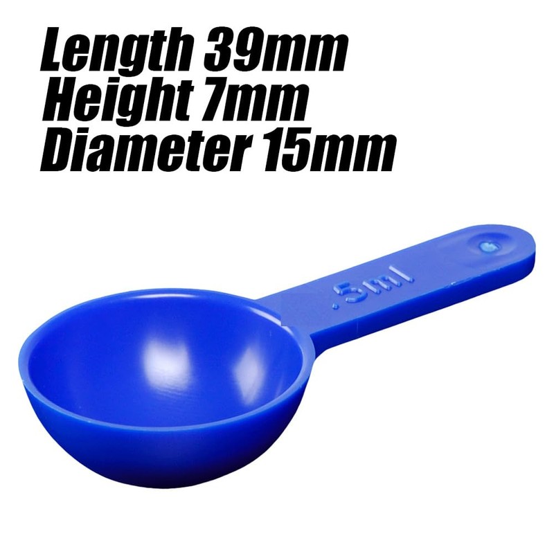 5 x 0.5ml Measuring Scoop 500mg Measure Micro Scoops