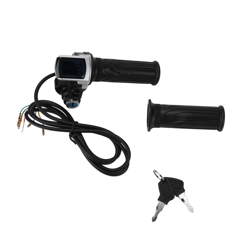 24V HalfTwist Throttle Grip LED Power Indicator with 2 Keys