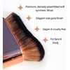 Rose Gold Kabuki Tan Brush Make-up Luxury Synthetic Applicator for