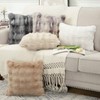 Madizz Pack of 2 Thick Plush Wool Cushion Covers 45x45
