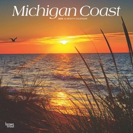 BrownTrout, Michigan Coast 2025 Wall Calendar