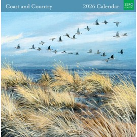 Museums & Galleries Coast and Country by Lucy Grossmith 2026 Calendar - Month to View Wall Calendar UK - 2026 Wall Planner and Personal Organiser for Home and Family