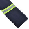 TopTie Men's Work Coverall High Visibility Coverall with Reflective Trim-Navy-XL
