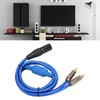XLR Male to Dual RCA Sound Cable 3.3ft Stereo XLR