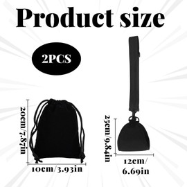 Arm Sling for Shoulder Injury Adjustable Sling for Arm Support Breathable Shoulde r Sling Support Arm Sling for Wrist Injury with Black Storage Bag for Wrist Elbow Shoulder Injuries Fracture(Black)